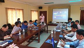 Training on the Use of eACDS Applications for Cambodia