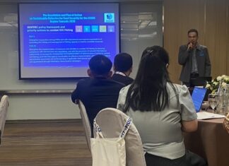 SEAFDEC/TD Presents on Implementation Activities to Combat IUU Fishing in the Region